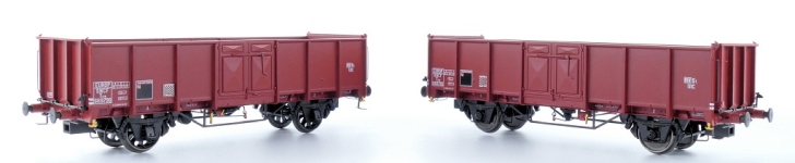 Exact-Train EX23951 - H0 - 2-tlg. Set Offene Güterwagen EUROP OCEM Lager, SNCF, Ep. III